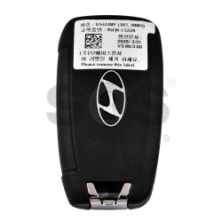 OEM Flip Key for Hyundai STARIA 2025   Buttons:3/ Frequency:433 MHz / Transponder:  PCF7938/HITAG 3   / Part No :  95430-CG520