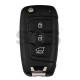 OEM Flip Key for Hyundai STARIA 2025   Buttons:3/ Frequency:433 MHz / Transponder:  PCF7938/HITAG 3   / Part No :  95430-CG520