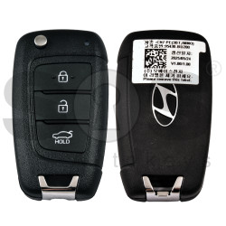 OEM Flip Key for Hyundai ELANTRA 2025   Buttons:3/ Frequency:433 MHz / Transponder:  PCF7938/HITAG 3   / Part No :  95430-BU200 
