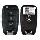 OEM Flip Key for Hyundai ELANTRA 2025   Buttons:3/ Frequency:433 MHz / Transponder:  PCF7938/HITAG 3   / Part No :  95430-BU200 