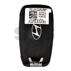 OEM Flip Key for Hyundai ELANTRA 2025   Buttons:3/ Frequency:433 MHz / Transponder:  PCF7938/HITAG 3   / Part No :  95430-BU200 