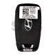 OEM Flip Key for Hyundai ELANTRA 2025   Buttons:3/ Frequency:433 MHz / Transponder:  PCF7938/HITAG 3   / Part No :  95430-BU200 