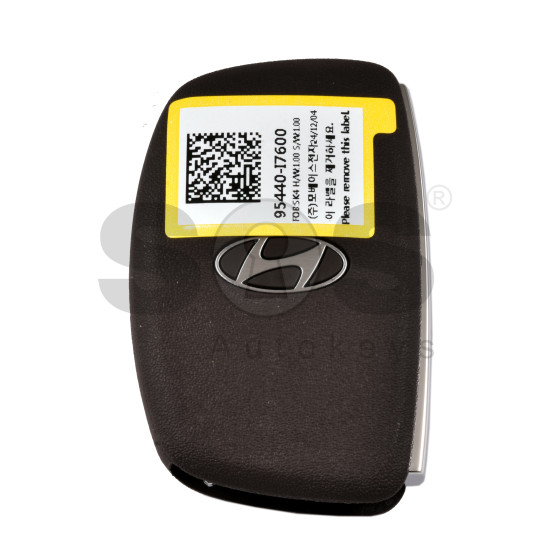 OEM Smart Key for Hyundai  CRETA 2025  Buttons:4/ Frequency: 433MHz / Transponder:    ATMEL 6A AES    / Part No:   95440-I7600	/ Keyless Go / Automatic Start 
