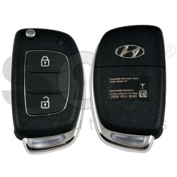 OEM Flip Key for Hyundai  Buttons:2/ Frequency:433 MHz / Transponder: TIRIS DST40 /   Part No : 95810-6D500