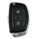 OEM Flip Key for Hyundai  Buttons:2/ Frequency:433 MHz / Transponder: TIRIS DST40 /   Part No : 95810-6D500