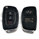 OEM Flip Key for Hyundai  Buttons:3/ Frequency:433 MHz / Transponder: TIRIS DST40 /   Part No : 95810-5M301