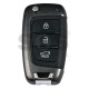 OEM Flip Key for Hyundai  AZERA  Buttons:3/ Frequency:433 MHz / Transponder: PCF7938/HITAG 3    / Part No : 95430-G8300