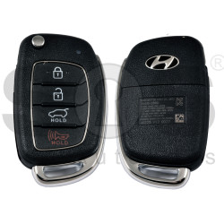 OEM Flip Key for Hyundai TUCSON 2016+   Buttons:3+1/ Frequency:433 MHz / Transponder: No Transponder /   Part No :95430-D3010