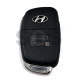 OEM Flip Key for Hyundai CASPER  2023   Buttons:3 / Frequency:433 MHz / Transponder:  TIRIS RF430 (8A)  /   Part No :  95430-O6100