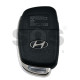 OEM Flip Key for Hyundai CASPER  2023   Buttons:3 / Frequency:433 MHz / Transponder:  TIRIS RF430 (8A)  /   Part No :  95430-O6200