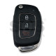 OEM Flip Key for Hyundai CASPER  2023   Buttons:3 / Frequency:433 MHz / Transponder:  TIRIS RF430 (8A)  /   Part No :  95430-O6200