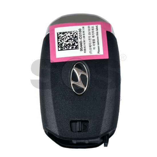 OEM Smart Key for Hyundai    Buttons:4 / Frequency:433MHz / Transponder:  ATMEL AES 6A   /Part No: 95430-O3100/ Keyless Go /   