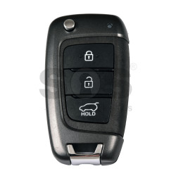 OEM Flip Key for Hyundai IX35 Buttons:3/ Frequency:433 MHz / Transponder:  PCF7938/HITAG 3    / Part No :  95430-S6100