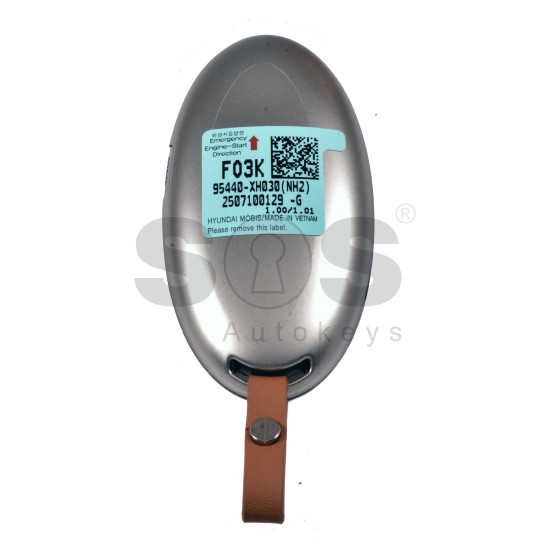 OEM Smart Key for GENESIS NH2 2025  Buttons:4/ Frequency:433MHz / Transponder: NCF29A/HITAG AES /   Part No :  95440-XH030	  / Keyless Go  / Automatic Start 