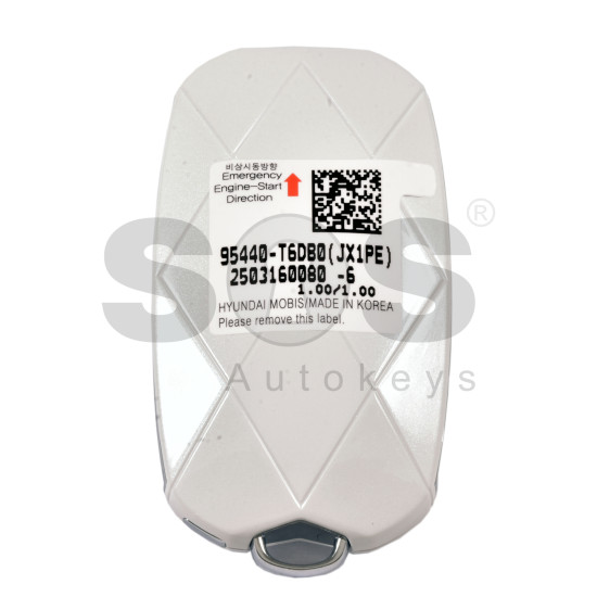 OEM Smart Key for Hyundai Genesis GV80 2025    Buttons:5/ Frequency:433MHz / Transponder:NCF29A/HITAG AES /  Part No:   95440-T6DB0	/ Keyless Go  / Automatic Start 
