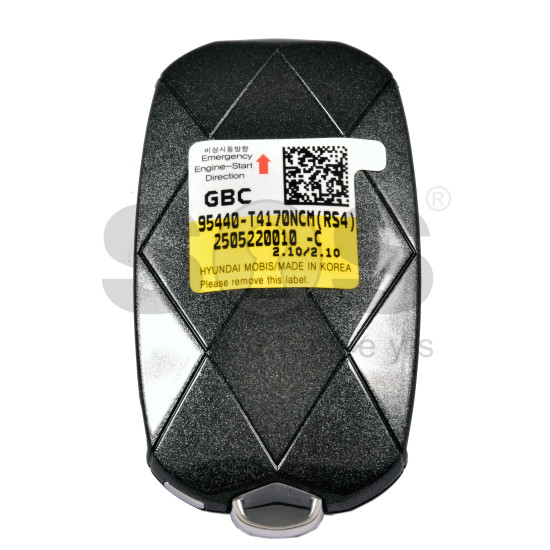 OEM Smart Key for Hyundai Genesis G90 2025    Buttons:7/ Frequency:433MHz / Transponder:NCF29A/HITAG AES /  Part No:   95440-T4170NCM		/ Keyless Go  / Automatic Start 
