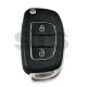 OEM Flip Key for Hyundai VERNA   Buttons:2 / Frequency:433 MHz / Transponder: PCF7938/HITAG 3    /   Part No : 95430-D0600