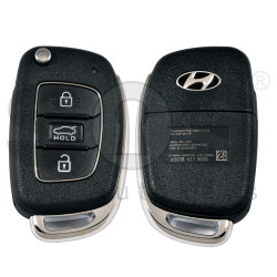 OEM Flip Key for Hyundai  2017+   Buttons:3 / Frequency:433 MHz / Transponder: TIRIS DST40  /   Model : RKE-4F30
