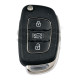 OEM Flip Key for Hyundai  2017+   Buttons:3 / Frequency:433 MHz / Transponder: TIRIS DST40  /   Model : RKE-4F30