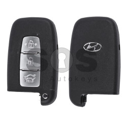 OEM Smart Key for Hyundai Buttons:3 / Frequency:433MHz / Transponder:PCF 7952 / Blade signature:HY22 / Part No: 95440-A6000 / 95440-1R510 / 95440-2T200