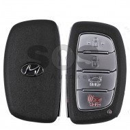 OEM Smart Key for Hyundai I-40 Buttons:3+1 / Frequency:433MHz / Transponder:TIRIS DST AES/128-Bit / Blade signature:HY22 / Part No: 43314-C051619/ 95440-3Z001 / Keyless Go