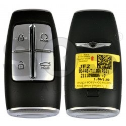OEM Smart Key for Hyundai Genesis G70 2021 Buttons:4 / Frequency:433MHz / Transponder:NCF29A/HITAG 3 /  Part No: 95440-T1100/ Keyless Go / AUTOMATIC START 