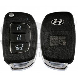 OEM Flip Key for Hyundai Creta 2023    Buttons:3 / Frequency:433MHz / Transponder:TIRIS RF430 (8A) / Part No: 95430-I7000	