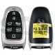 OEM Smart Key for Hyundai  Palisade 2022+ Buttons:7 / Frequency:433MHz / Transponder:HITAG 3/NCF29A/  Part No: 95440-S8590	/ Keyless Go / Automatic Start 