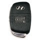 OEM Flip Key for Hyundai  GRAND I10 2016-2019 Buttons:2  / Frequency:433 MHz / Transponder:PCF7939M/HITAG AES /   Part No 95430-K6500