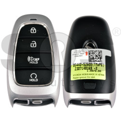OEM Smart Key for Hyundai Santa FE 2023 Buttons:3+1/ Frequency:433MHz / Transponder:HITAG 3/NCF29A/  Part No:  95440-S2600	/ Keyless Go / Automatic Start 