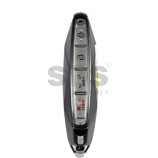OEM Smart Key for Hyundai Genesis G90 2024+ Buttons:6+1/ Frequency:433MHz / Transponder: NCF29A/HITAG 3/ Part No: 95440-T4120NCM / Keyless Go / Automatic Start OEM Smart Key for Hyundai Genesis G90 2024+ Buttons:6+1/ Frequency:433MHz / Transponder: NCF29A/HITAG 3/ Part No: 95440-T4120NCM / Keyless Go / Automatic Start