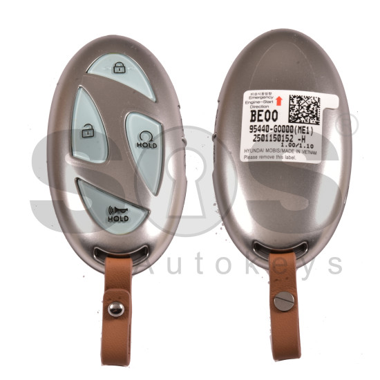 OEM Smart Key for Hyundai 2025+ Buttons:6 / Frequency:433MHz / Transponder:NCF29A/HITAG AES/ Part No : 95440-GO000 / Keyless Go / Automatic Start OEM Smart Key for Hyundai 2025+ Buttons:6 / Frequency:433MHz / Transponder:NCF29A/HITAG AES/ Part No : 95440-GO000 / Keyless Go / Automatic Start