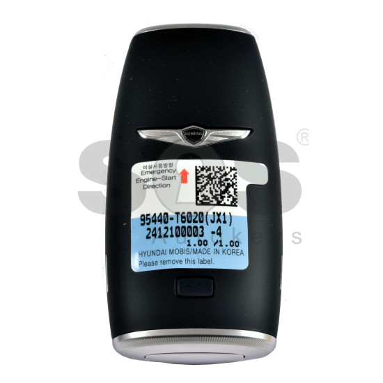 OEM Smart Key for Hyundai GENESIS GV80 2023+ Buttons:4 / Frequency:433MHz / Transponder:NCF29A/HITAG 3 / Part No : 95440-T6020 / Keyless Go OEM Smart Key for Hyundai GENESIS GV80 2023+ Buttons:4 / Frequency:433MHz / Transponder:NCF29A/HITAG 3 / Part No : 95440-T6020 / Keyless Go