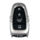 OEM Smart Key for Hyundai  Santa FE 2022 Buttons:4 / Frequency:433MHz / Transponder:HITAG 3/NCF29A/  Part No: 95440-S1610	/ Keyless Go / Automatic Start 