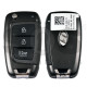 OEM Flip Key for Hyundai  KONA 2022  Buttons:2+1/ Frequency:433 MHz / Transponder:TIRIS DST40    / Part No :  95430-J9400