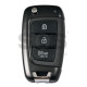 OEM Flip Key for Hyundai  KONA 2022  Buttons:2+1/ Frequency:433 MHz / Transponder:TIRIS DST40    / Part No :  95430-J9400
