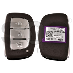 OEM Smart Key for Hyundai  GRAND I10 2023 Buttons:3/ Frequency: 433MHz / Transponder:    NCF29A/HITAG AES    / Part No:95440-K6550 	/ Keyless Go 