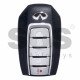 OEM Smart Key for Infiniti QX60 Buttons:4+1P / Frequency:434MHz / Transponder: HITAG/ 128-bit/ AES / Blade signature: NSN14 / Part No: 285E3-9NR5B (WITHOUT SLOT) (Automatic Start)