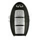OEM Smart Key for Infiniti QX70 2012-2018 Buttons:3 / Frequency:434MHz / Transponder:PCF7952/HITAG 3 / Blade signature:NSN14 /FCC ID: KR5S180144014