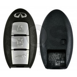 OEM Smart Key for Infiniti Q50 2016+ Buttons:3 / Frequency:434MHz / Transponder:HITAG AES / Blade signature:NSN14 /Part No: 285E3-4GR0C