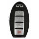 OEM Smart Key for Infiniti QX56 2011 Buttons:3+1P / Frequency:434MHz / Transponder: PCF7952/HITAG 2 / Blade signature:NSN14 /Part No: 285E3-1LL0D	