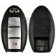 OEM Smart Key for Infiniti FX35 2010 Buttons:2+1P / Frequency:434MHz / Transponder: PCF7952/HITAG 2 / Blade signature:NSN14 /Part No: 285E3-1BF7A	