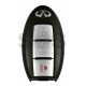 OEM Smart Key for Infiniti FX35 2010 Buttons:2+1P / Frequency:434MHz / Transponder: PCF7952/HITAG 2 / Blade signature:NSN14 /Part No: 285E3-1BF7A	