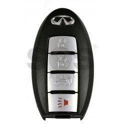 OEM Smart Key for Infiniti QX70 2014 Buttons:3+1P / Frequency:434MHz / Transponder: PCF7952/HITAG 2 / Blade signature:NSN14 /Part No: 285E3-1CA7C	