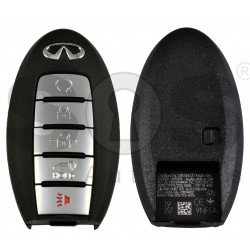 OEM Smart Key for Infiniti QX60 2016 Buttons:4+1P / Frequency:434MHz / Transponder:  HITAG AES / Blade signature:NSN14 /Part No: 285E3-9NF5A / Automatic Start 	