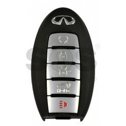 OEM Smart Key for Infiniti QX60 2016 Buttons:4+1P / Frequency:434MHz / Transponder:  HITAG AES / Blade signature:NSN14 /Part No: 285E3-9NF5A / Automatic Start 	