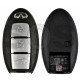 OEM Smart Key for Infiniti Q50 2018 Buttons:3 / Frequency:434MHz / Transponder: NCF29A/HITAG AES / Blade signature:NSN14 /Part No: 285E3-5NA2A		