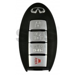 OEM Smart Key for Infiniti M37 2012 Buttons:3+1P / Frequency:434MHz / Transponder: PCF7952/HITAG3 / Blade signature:NSN14 /Part No: 285E3-1MP0D