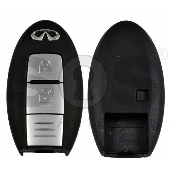 OEM Smart Key for Infiniti FX35/FX45 Buttons:2 / Frequency:434MHz / Transponder:   / Blade signature:NSN14 /Part No: 285E3-CL81A