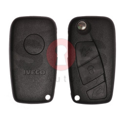 Flip Key for Iveco Buttons:3 / Frequency:434MHz / Transponder:Megamos Crypto/ ID48 / Blade signature:SIP22